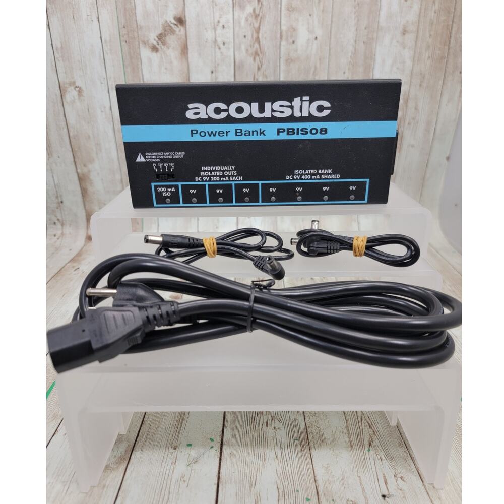 Acoustic High Current X8 Output Isolated Power Bank PBIS08